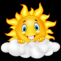 Sol feliz