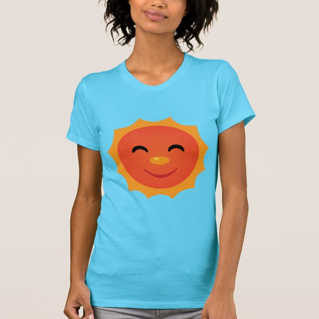 Camiseta Sol feliz (Anverso)