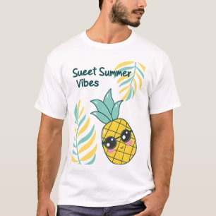 Camiseta ¡Sol fuera, bollos fuera, piñas arriba!