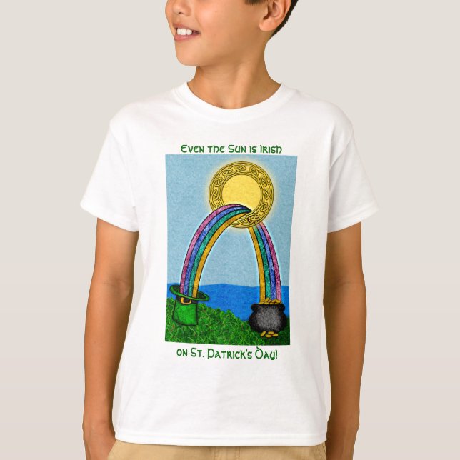 Camiseta Sol irlandés (Anverso)