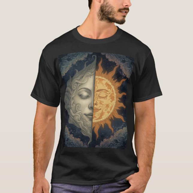 Camiseta sol luna (Anverso)