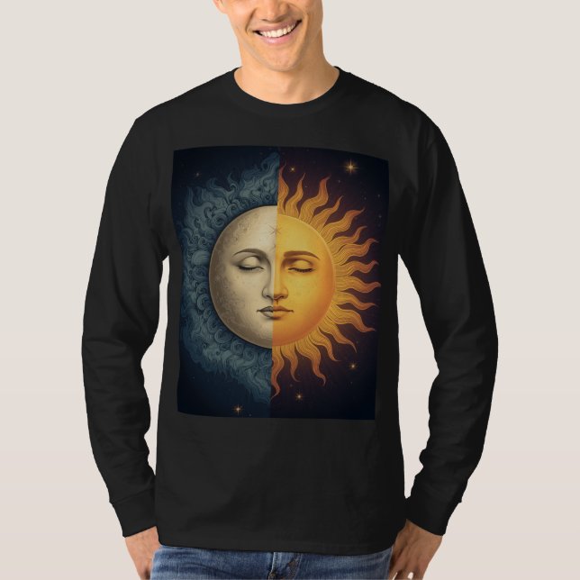 Camiseta sol luna (Anverso)