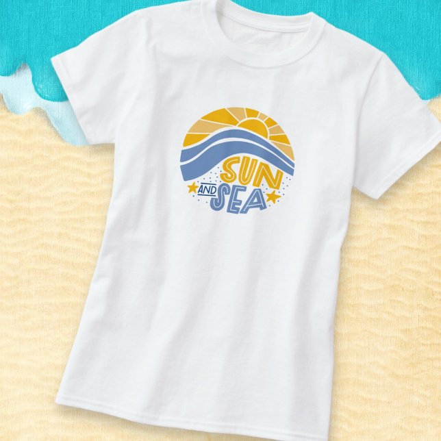 Camiseta Sol, mar y playa de verano (Subido por el creador)