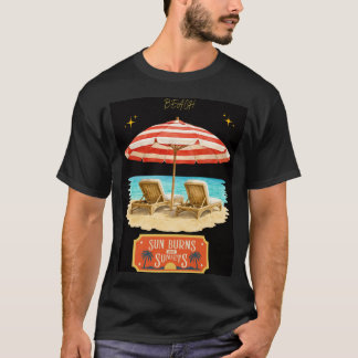 Camiseta sol quema verano playa