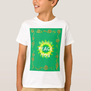 Camiseta Sol Radiante: Paz Sea Con Tu Impresión Inspiradora