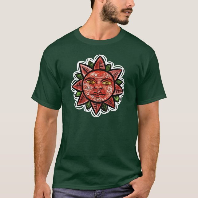 Camiseta Sol Rojo (Anverso)