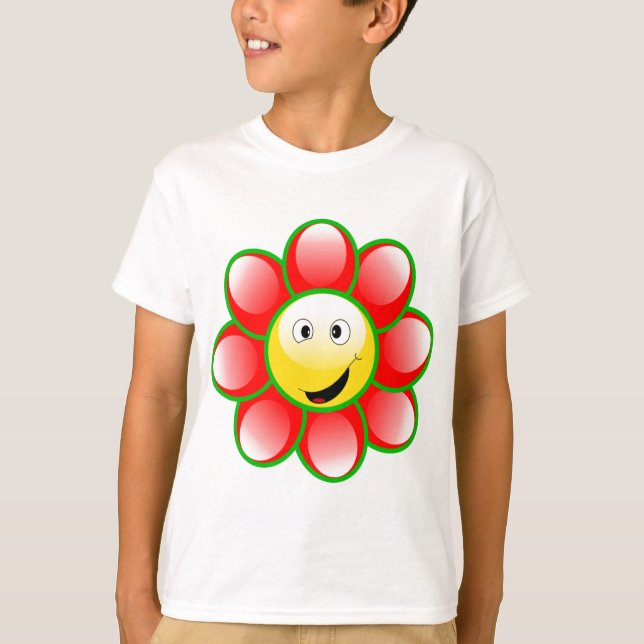 Camiseta Sol sonriente (Anverso)
