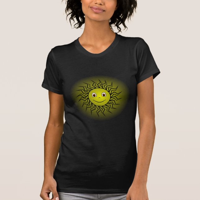 Camiseta Sol sonriente (Anverso)