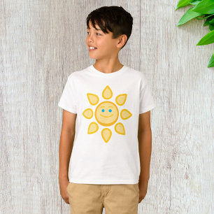 Camiseta Sol sonriente cara feliz