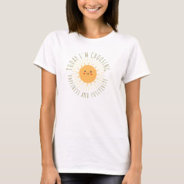 Camiseta Sol sonriente lindo 