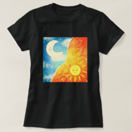 Camiseta Sol Tranquilo Y Luna