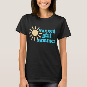 Camiseta Sol verano Chica vaxxed 