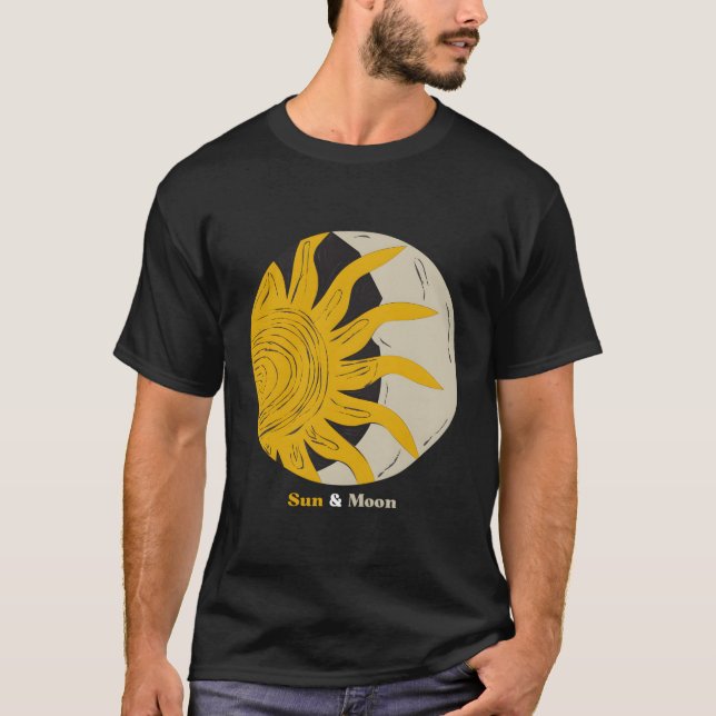 Camiseta Sol y luna (Anverso)