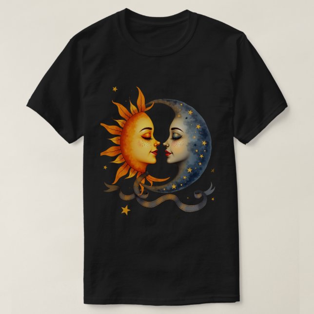 Camiseta Sol y Luna (Diseño del anverso)