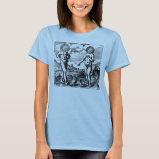 Camiseta sol y luna alquímicos