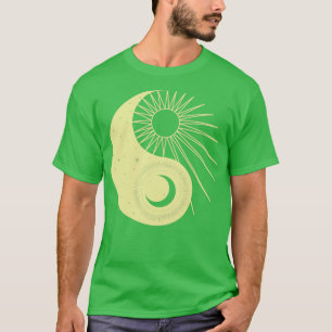 Camiseta Sol y luna como alquimia de Yin Yang