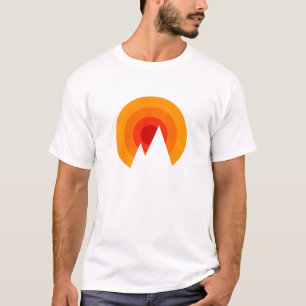 Camiseta Sol y montañas