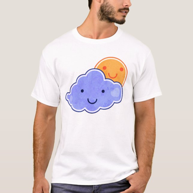 Camiseta sol y nube (Anverso)