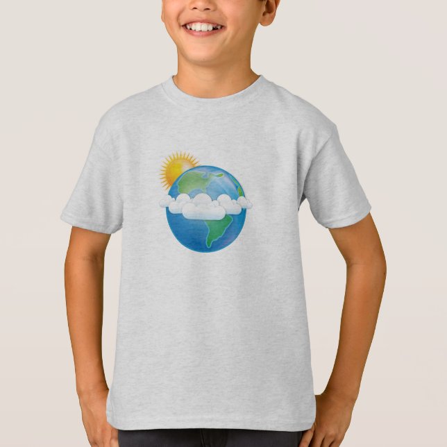 Camiseta Sol y Tierra - (Anverso)