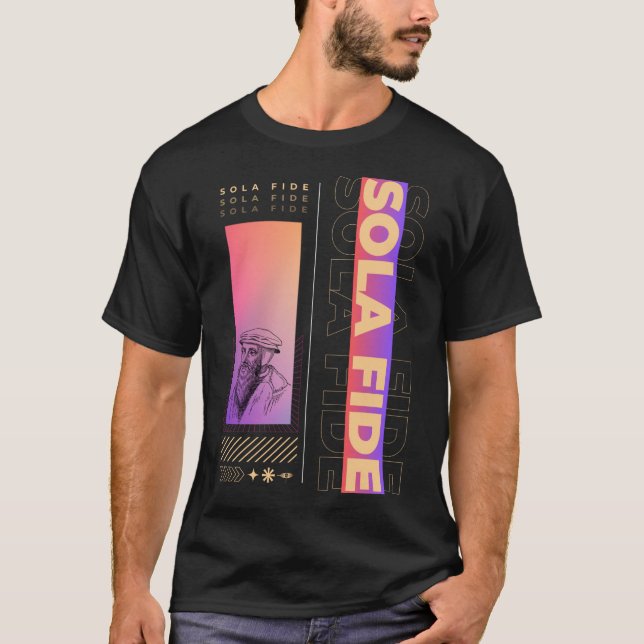 Camiseta Sola Fide (Anverso)