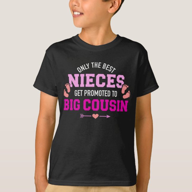 Camiseta Solamente las mejores sobrinas son promovidas a pr (Anverso)