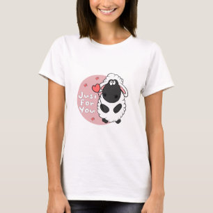 Camiseta Solamente por ti Kawaii, la oveja graciosa tiene e