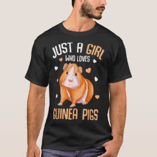 Camiseta Solamente un Chica que ama la Guinea de los niños