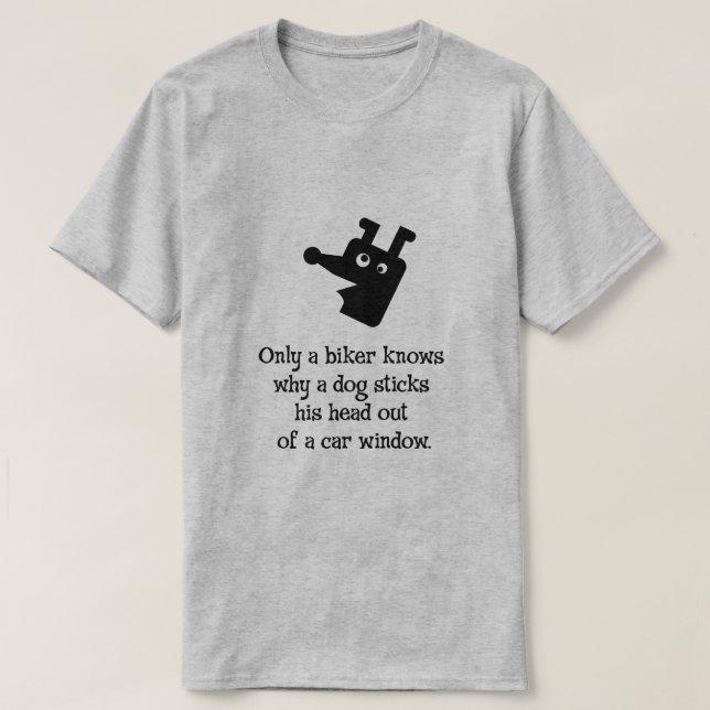 Camiseta Solamente un motorista sabe (Diseño del anverso)