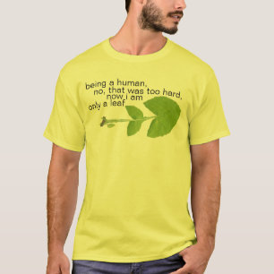 Camiseta solamente una hoja