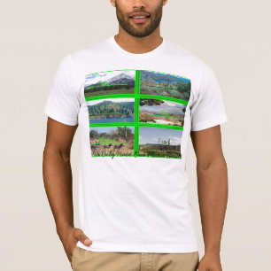 Camiseta Solamente una tierra del planeta