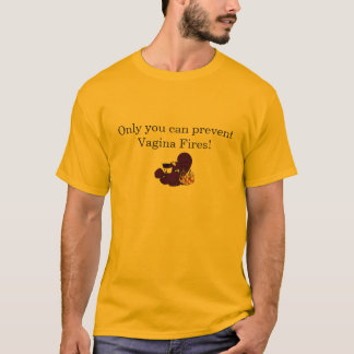 Camiseta ¡Solamente usted puede prevenir los fuegos de la
