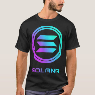 Camiseta SOLANA Crypto SOL Coin Blockchain Ap descentraliza
