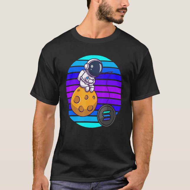 Camiseta Solana Sol Crypto Exchange Token Nft Marketplace B (Anverso)