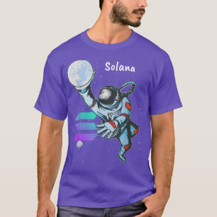 Camiseta Solana SOL Space Man Astronauta Dunk Crypto Crypto