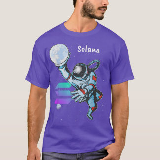 Camiseta Solana SOL Space Man Astronauta Dunk Crypto Crypto