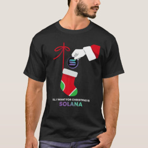 Camiseta Solana Token Navidades Saquea Todo Lo Que Quiero P