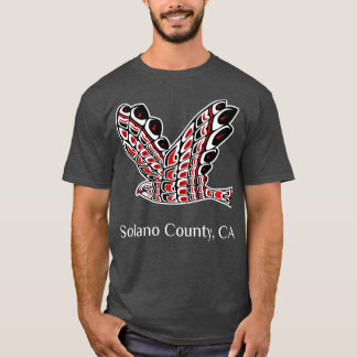 Camiseta Solano County Redailed Hawk Native American Bird o