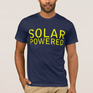 Camiseta solar accionado
