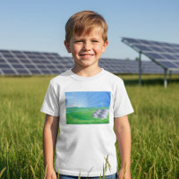 Camiseta solar de energía renovable