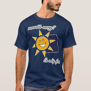 Camiseta Solar Energy Renewable Energy Fan