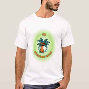 Camiseta Solar: Impulsado por la naturaleza Energía Verde