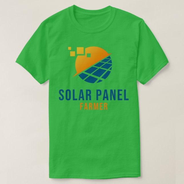 Camiseta Solar Panel Farmer Solar Energy (Diseño del anverso)
