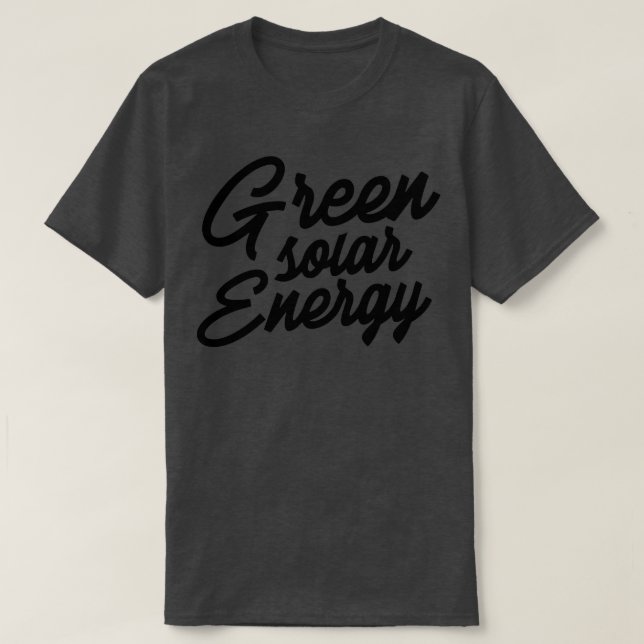 Camiseta solar power 15 (Diseño del anverso)
