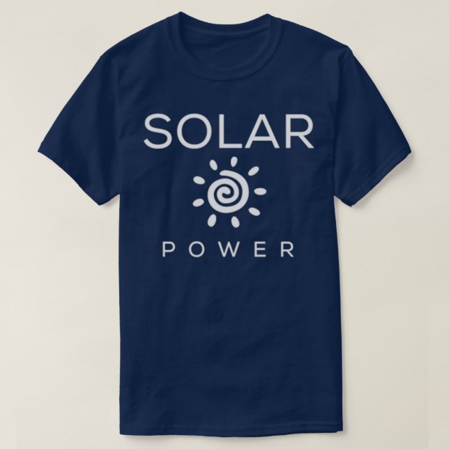 Camiseta Solar power 32 (Diseño del anverso)