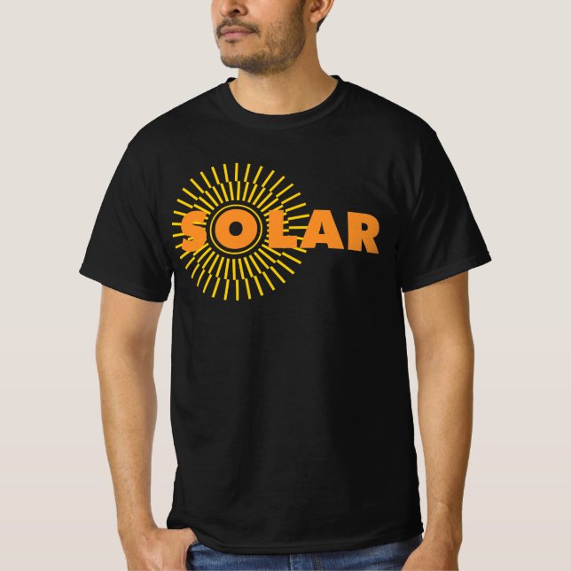 Camiseta Solar Power Sun (Anverso)