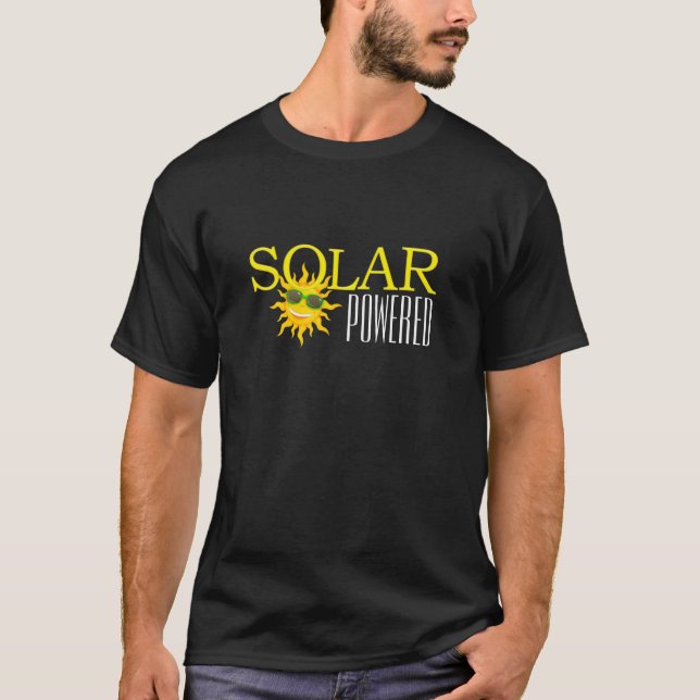 Camiseta Solar Powered - SRF (Anverso)