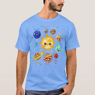Camiseta Solar System Planet Space Planets Kids Future Astr