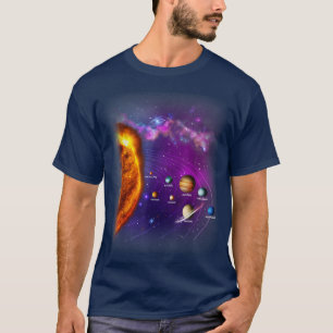 Camiseta Solar System Planets Educational STEM Space Scienc