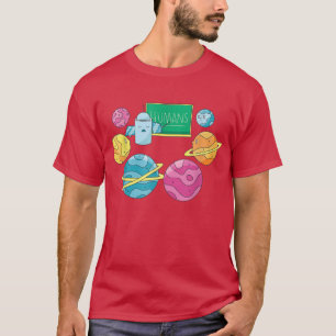 Camiseta Solar System Planets Science Space Planet School 