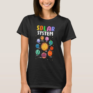 Camiseta Solar System Planets Science Space Planets Boys Gi